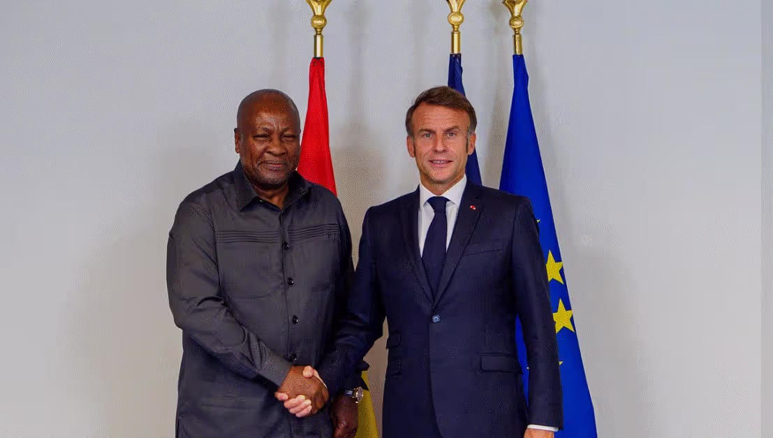 Mahama Meets Macron to Deepen Ghana-France Trade Relations Ahead of UNGA80