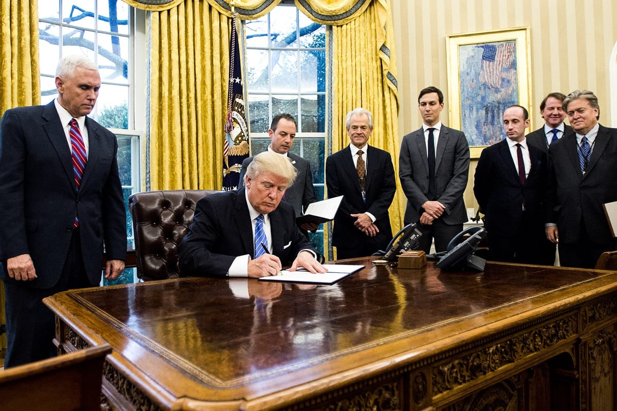 Trump Signs Memo Targeting “Anti-Christian” and “Anti-American” Views as Radical Left Violence
