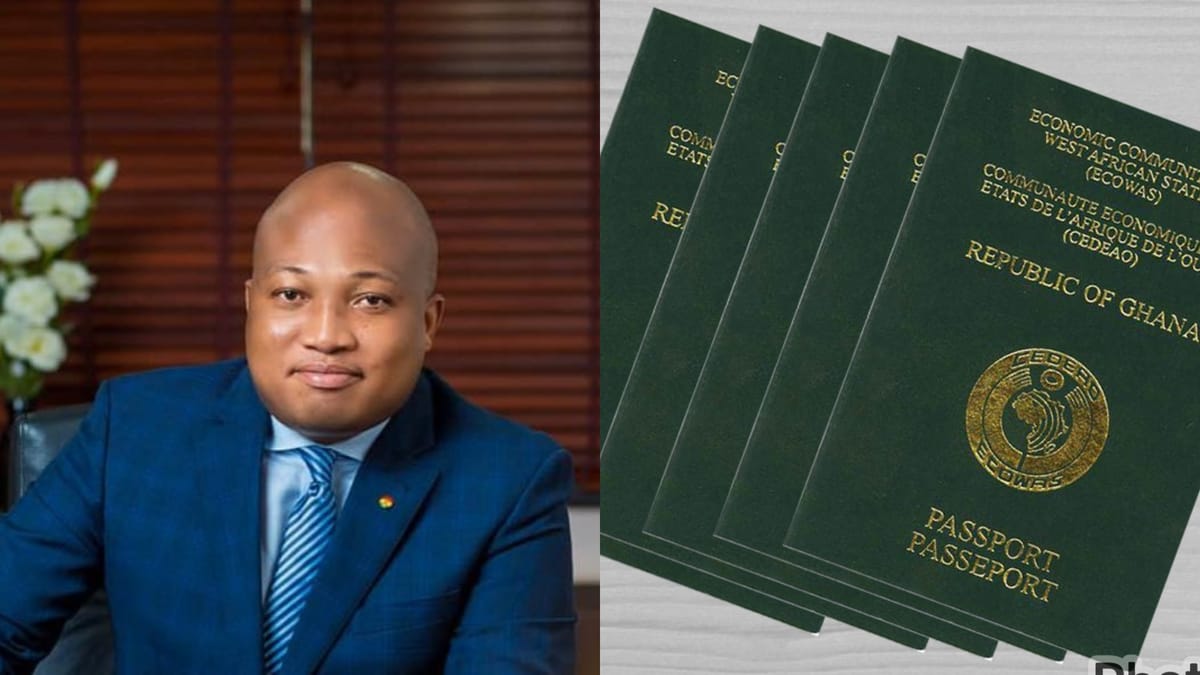 Ghana Reduces Passport Fees from Ghc500 to Ghc350 Effective November 13, 2025.