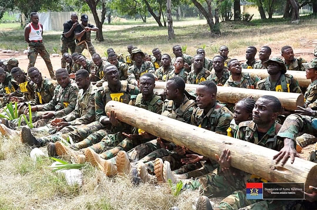 Ghana Armed Forces Opens 2025/26 Recruitment for Military Academy Intake