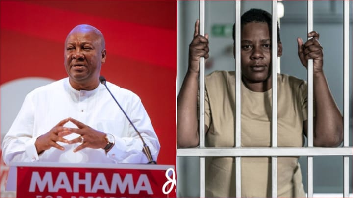 President Mahama Grants Amnesty to 998 Prisoners, Prioritizing Mercy and Second Chances