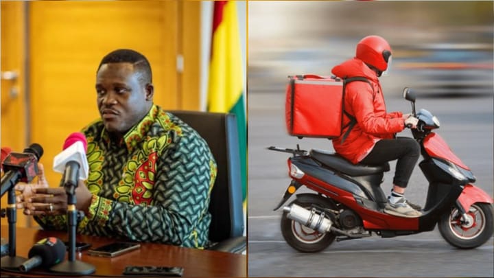 Sam George Halts Courier Commission’s Enforcement on Delivery Riders