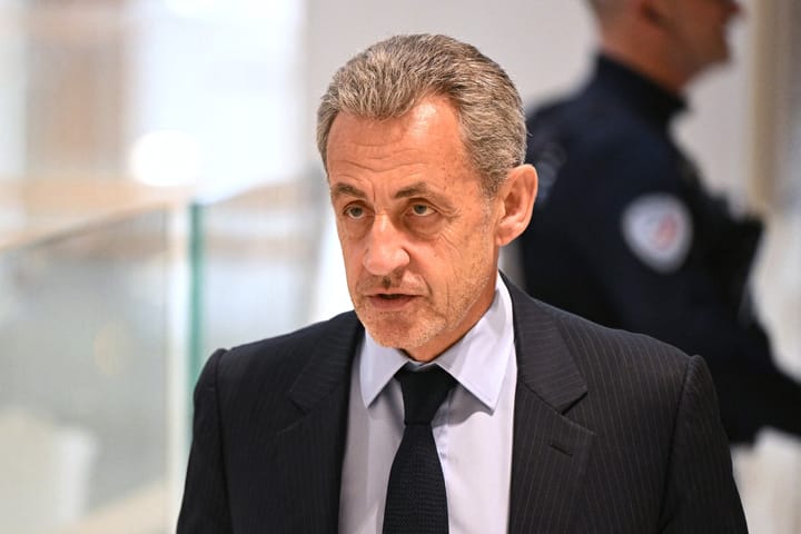 Ex-French President Sarkozy sentenced to five years in Gaddafi funding case.