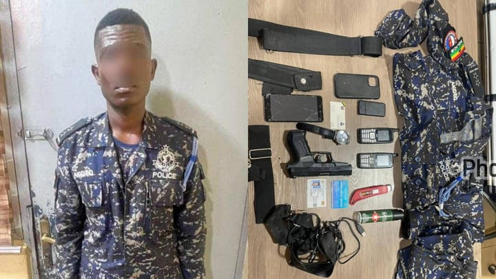 Fake Police Officer Arrested at Shatta Fest in Accra
