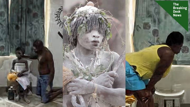 Woman Pleads With 'Nananom' to Let her 8-Year-Old Daughter Finish School Before Serving Them.